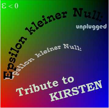 CD-Cover: Epsilon Kleiner Null / Tribute to Kirsten